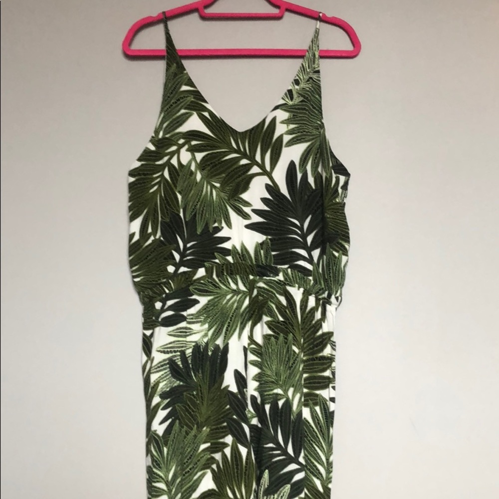 TOPSHOP leafy jumpsuit - Picture 6 of 7